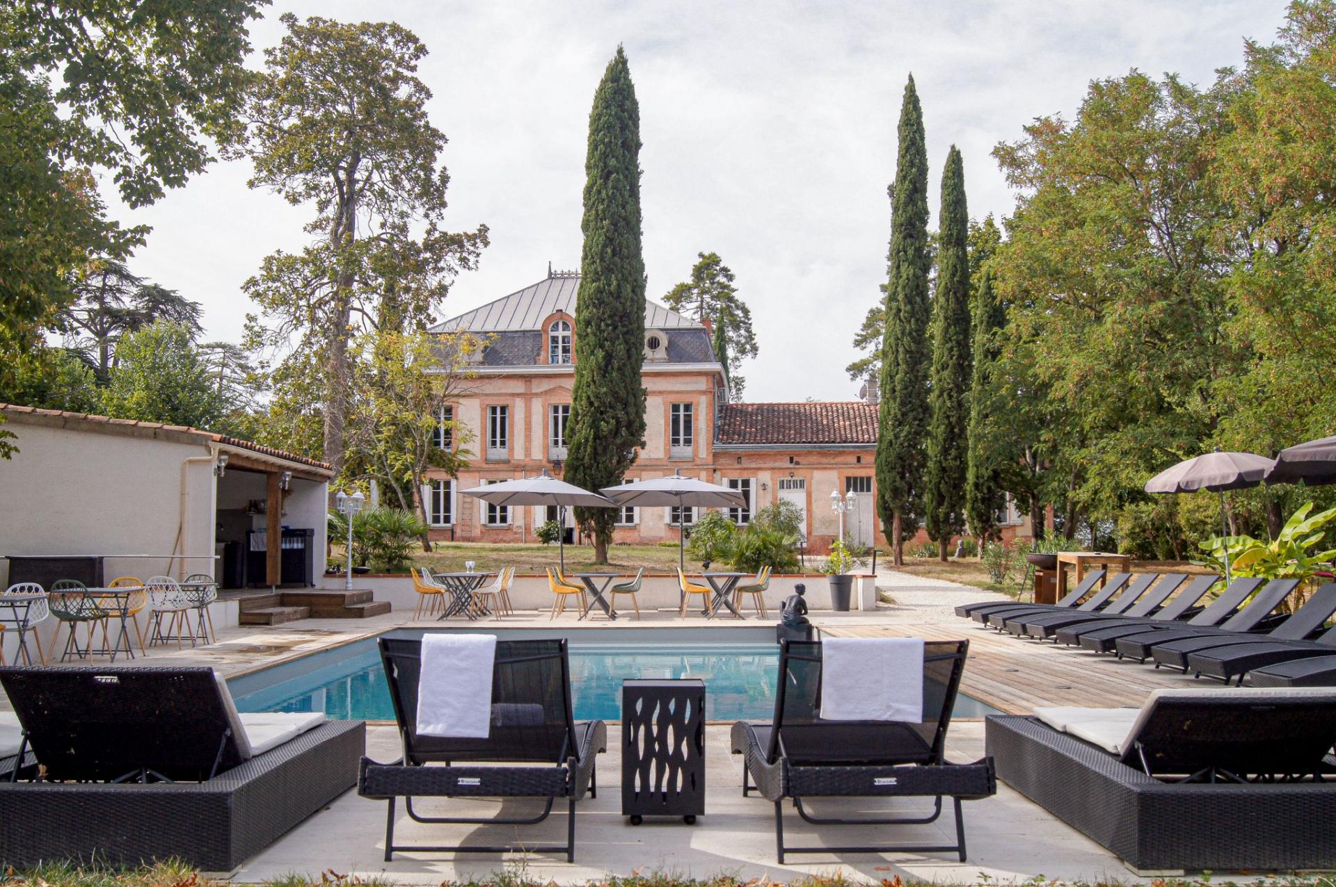 MAGNIFIQUE CHATEAU DANS LE LAURAGAIS (31)