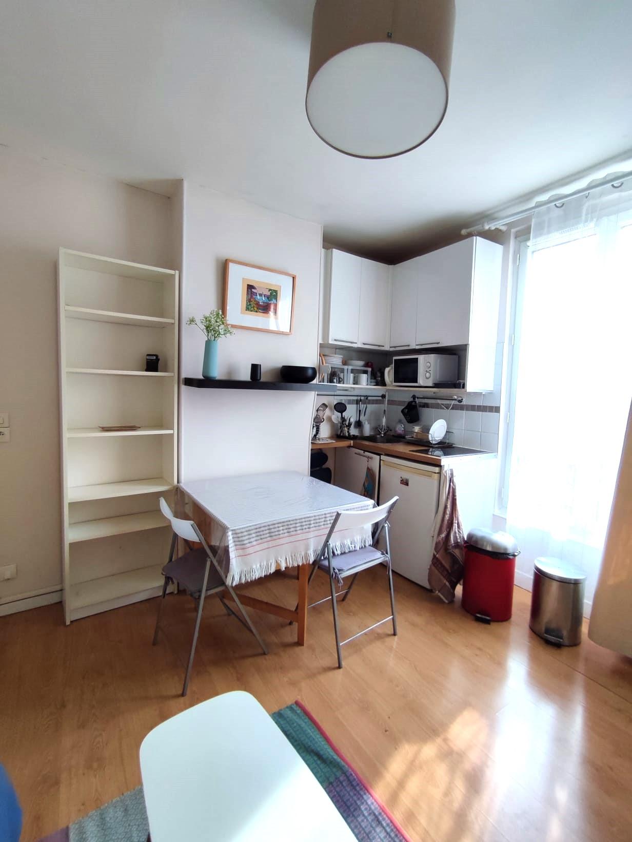 a vendre un deux pièces ensoleillé Paris 10ème 