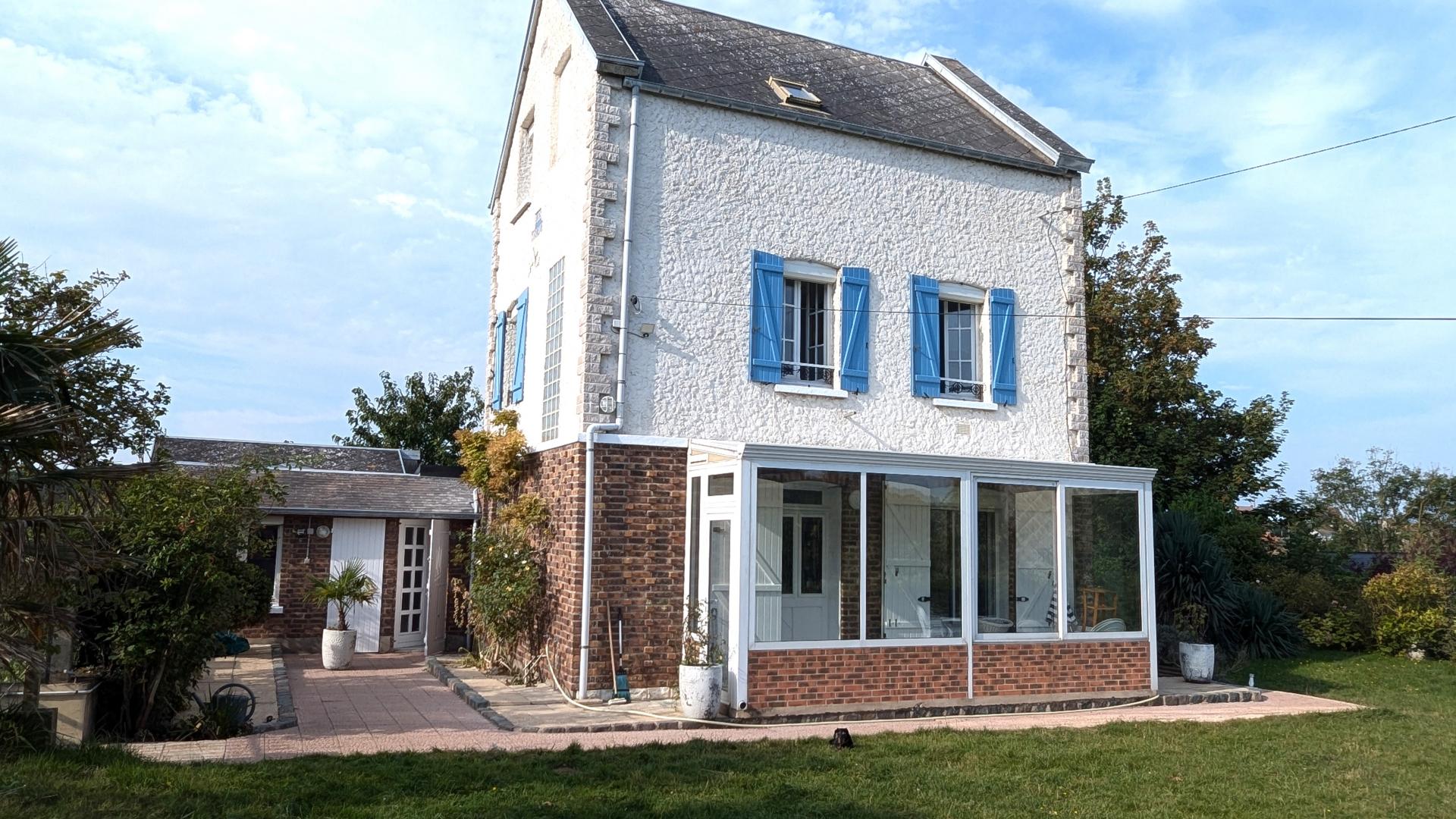 Villa bord de mer, vue mer, Baie de somme/Normandie, sur terrain 1ha très rare 